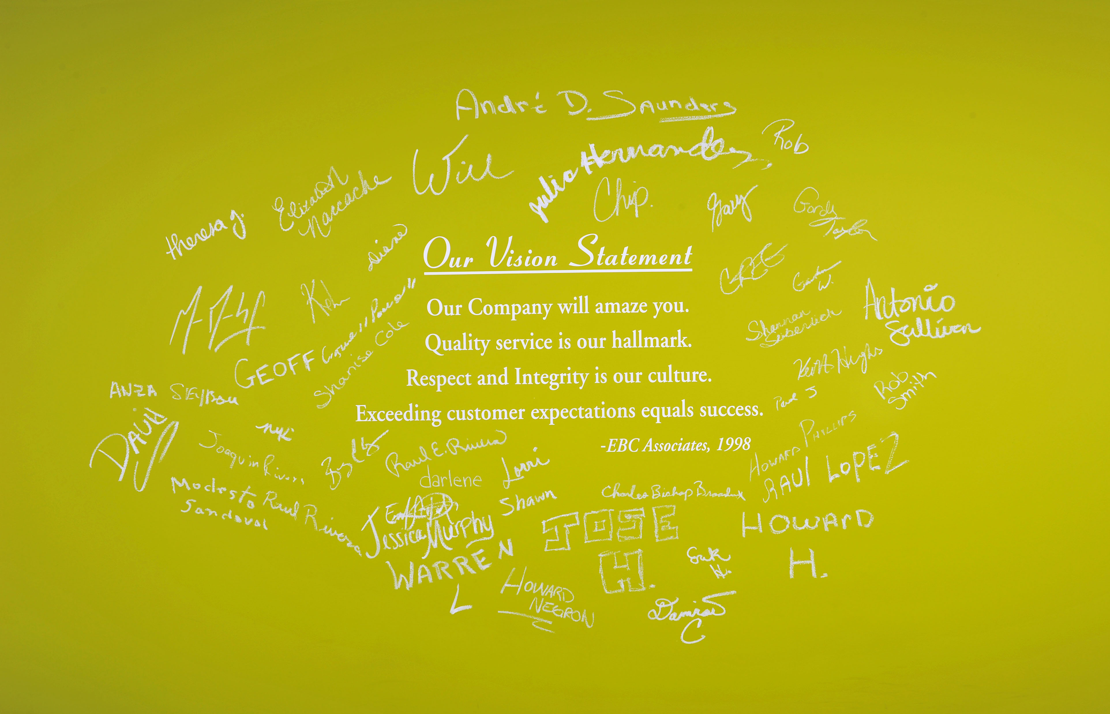 ebc vision statement